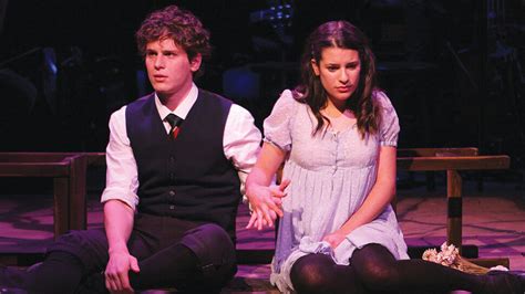 how old was lea michele in spring awakening